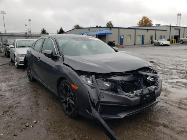 2HGFC2F82KH521943 - 2019 HONDA CIVIC SPOR GRAY photo 1