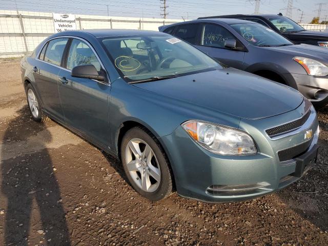 1G1ZG57B99F125766 - 2009 CHEVROLET MALIBU LS GREEN photo 4