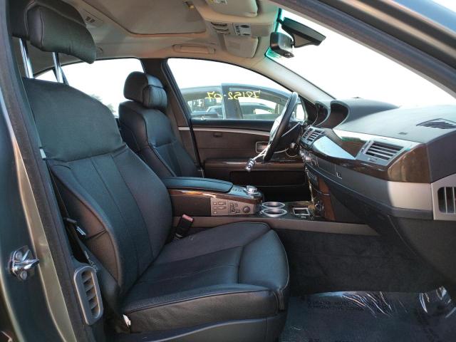 WBAHL835X7DT10074 - 2007 BMW 7 SERIES GRAY photo 5