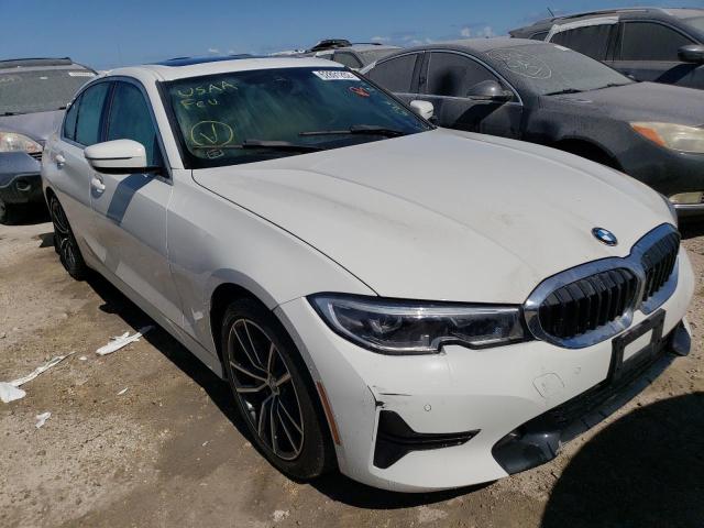 3MW5R1J05L8B36986 - 2020 BMW 330I WHITE photo 1