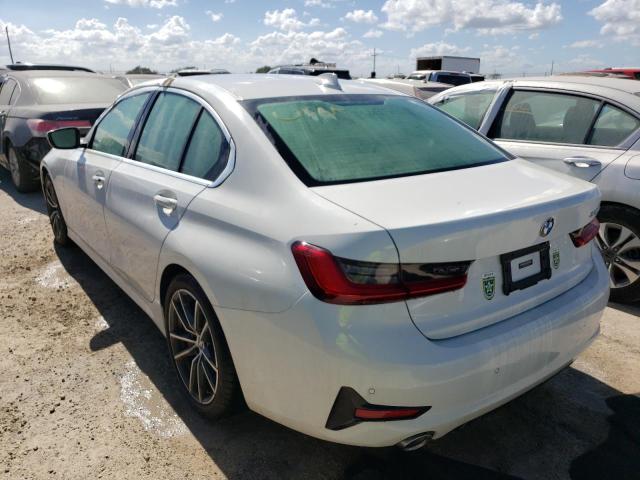 3MW5R1J05L8B36986 - 2020 BMW 330I WHITE photo 3