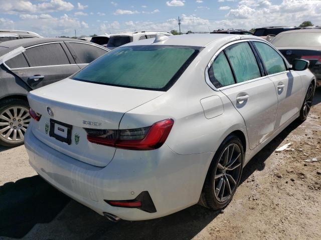 3MW5R1J05L8B36986 - 2020 BMW 330I WHITE photo 4