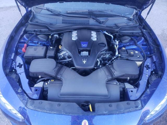 ZAM57RTA0E1087454 - 2014 MASERATI GHIBLI S ლურჯი ფოტო 7