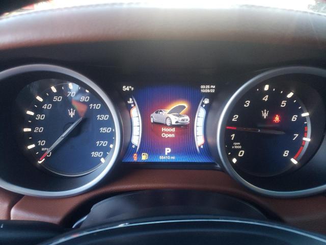 ZAM57RTA0E1087454 - 2014 MASERATI GHIBLI S ლურჯი ფოტო 8