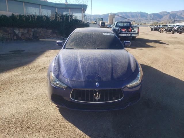 ZAM57RTA0E1087454 - 2014 MASERATI GHIBLI S ლურჯი ფოტო 9