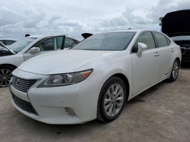 JTHBW1GG6D2028166 - 2013 LEXUS ES 300H WHITE photo 2