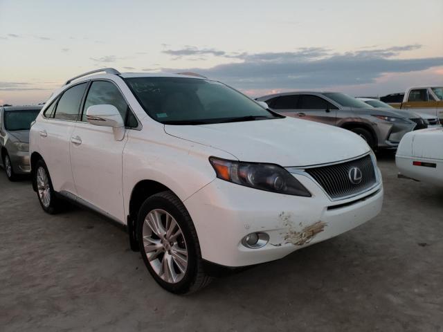 JTJBC1BAXC2435383 - 2012 LEXUS RX 450 WHITE photo 1