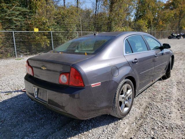 1G1ZC5EB1A4111004 - 2010 CHEVROLET MALIBU 1LT 灰色 照片 4