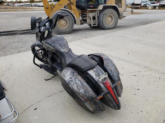 5VPDB36N1E3037646 - 2014 VICTORY MOTORCYCLES CROSS COUN Gri fotoğraf 3