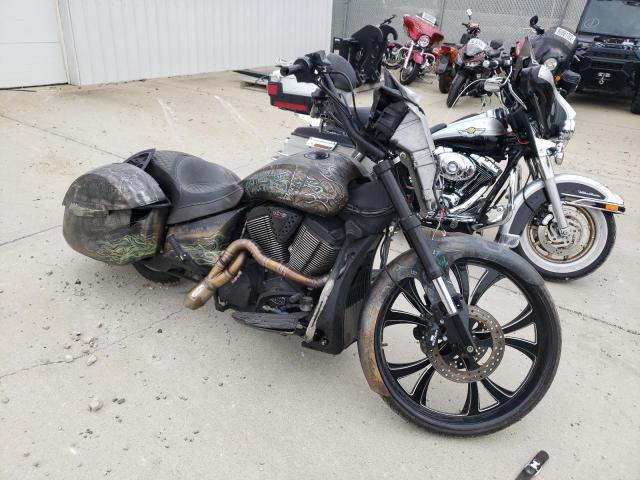 5VPDB36N1E3037646 - 2014 VICTORY MOTORCYCLES CROSS COUN Gri fotoğraf 9