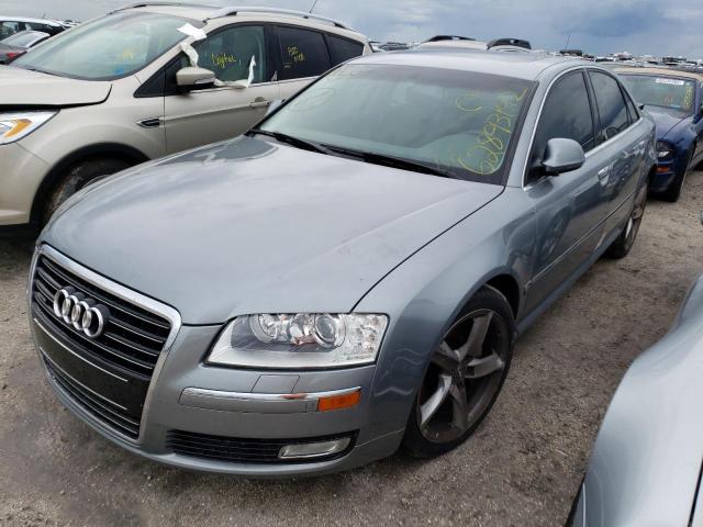 WAULV94E59N001036 - 2009 AUDI A8 4.2 QUA GRAY photo 2