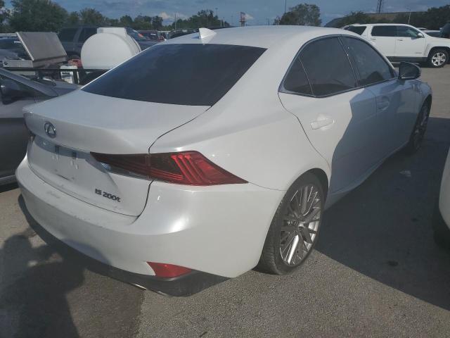 JTHBA1D22H5052878 - 2017 LEXUS IS 200T WHITE photo 4