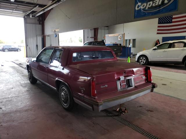 1G6CD1159J4348569 - 1988 CADILLAC DEVILLE RED photo 3