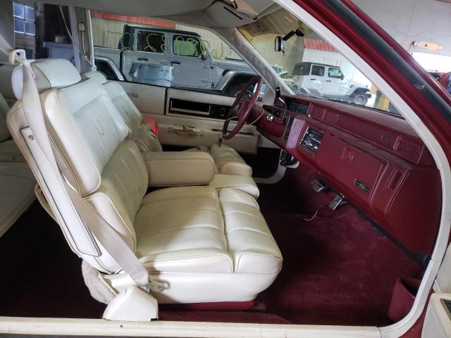 1G6CD1159J4348569 - 1988 CADILLAC DEVILLE RED photo 5