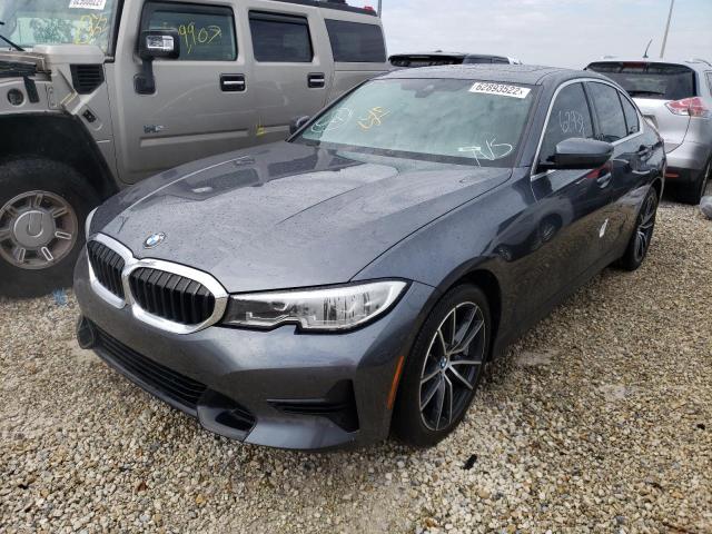 WBA5R7C02LFH39579 - 2020 BMW 330XI GRAY photo 2