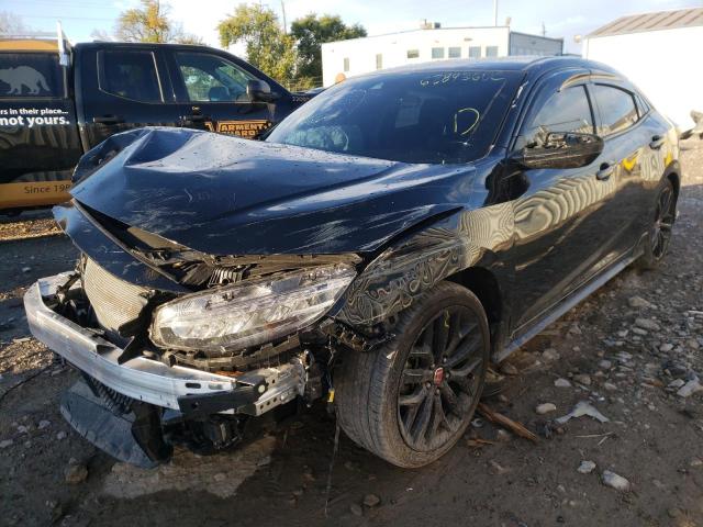 SHHFK7H44MU213933 - 2021 HONDA CIVIC SPOR 黑色 照片 2