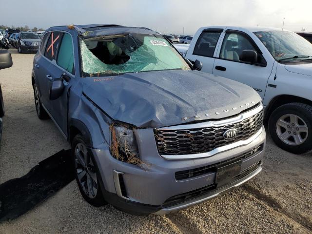 5XYP6DHC0MG097333 - 2021 KIA TELLURIDE GRAY photo 1