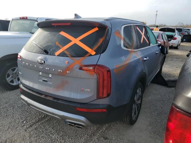 5XYP6DHC0MG097333 - 2021 KIA TELLURIDE GRAY photo 4