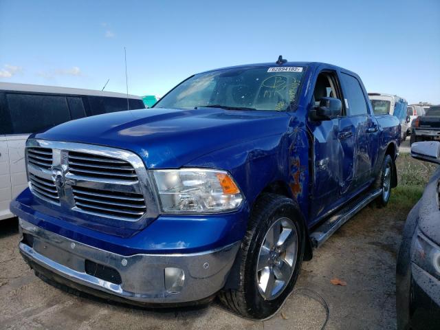 3C6RR7LT4HG560291 - 2017 RAM 1500 SLT BLUE photo 2