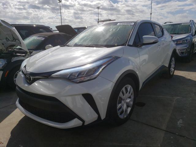 NMTKHMBX6LR111428 - 2020 TOYOTA C-HR XLE WHITE photo 2