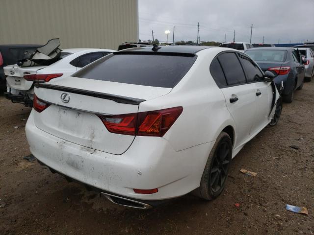 JTHCE1BL2D5002724 - 2013 LEXUS GS 350 WHITE photo 4