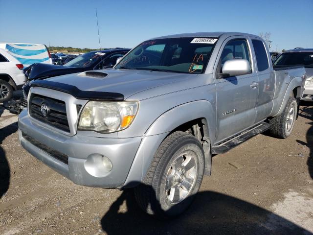 5TETU62N85Z014538 - 2005 TOYOTA TACOMA PRE SILVER photo 1