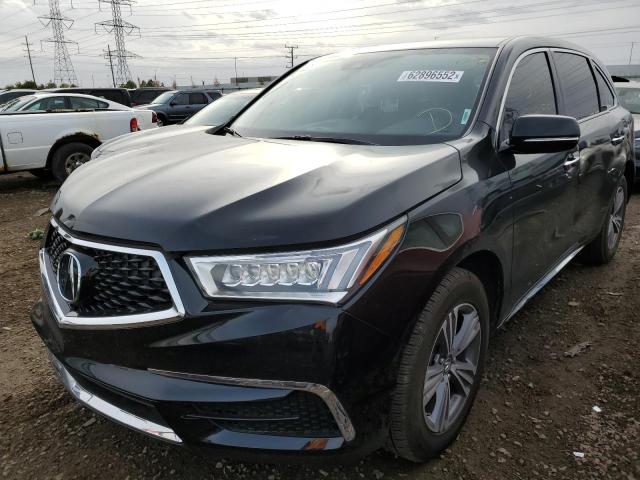 5J8YD4H36KL035027 - 2019 ACURA MDX BLACK photo 2