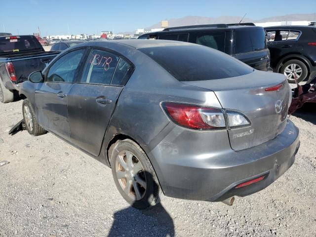 JM1BL1SG5A1203929 - 2010 MAZDA 3 I GRAY photo 3