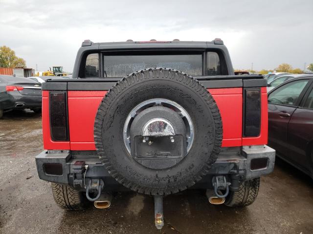 5GRGN22U75H124866 - 2005 HUMMER H2 SUT RED photo 6