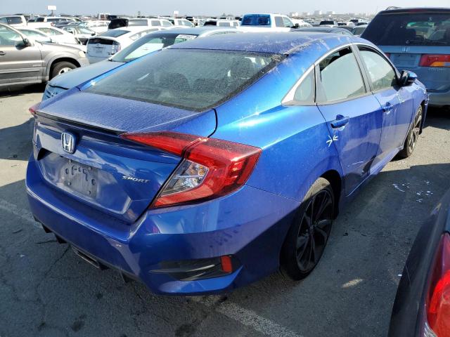 2HGFC2F89LH560059 - 2020 HONDA CIVIC SPOR BLUE photo 4