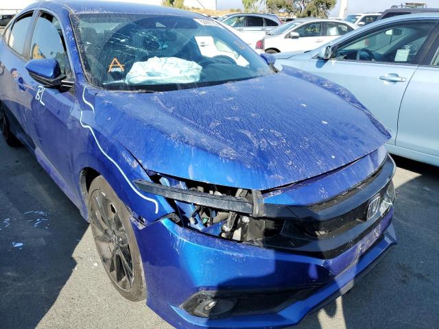 2HGFC2F89LH560059 - 2020 HONDA CIVIC SPOR BLUE photo 9