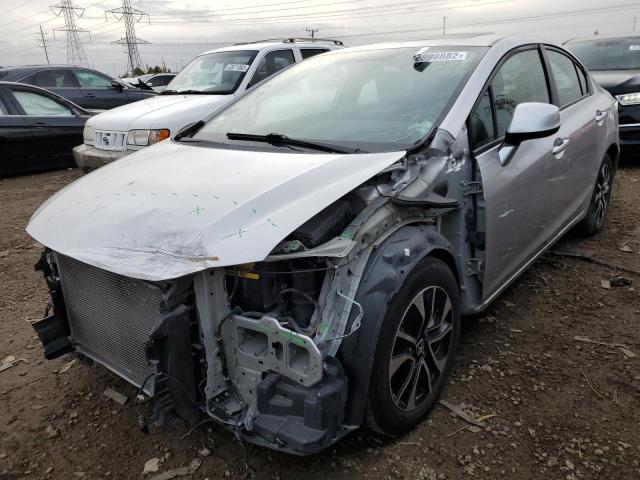 19XFB2F95DE033885 - 2013 HONDA CIVIC EXL 灰色 照片 2