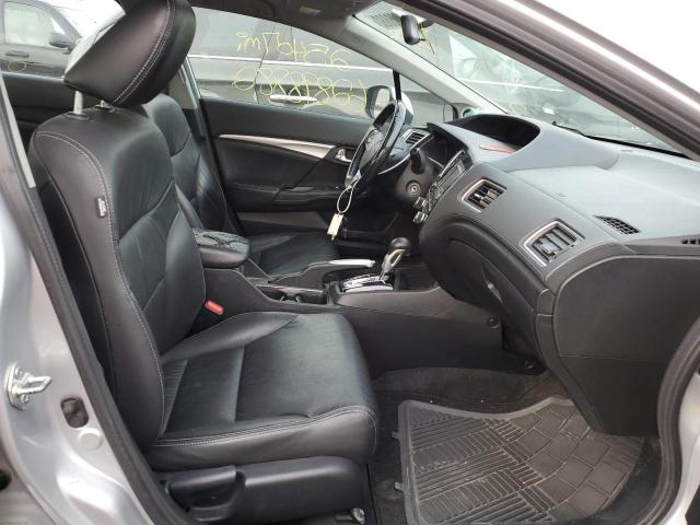 19XFB2F95DE033885 - 2013 HONDA CIVIC EXL 灰色 照片 5