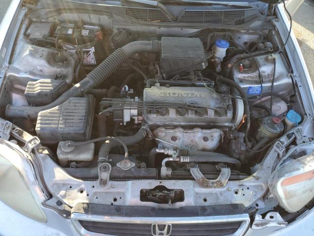 JHMEJ6623WS013139 - 1998 HONDA CIVIC DX SILVER photo 7