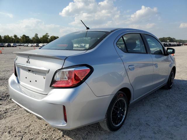 ML32FUFJ5MHF03258 - 2021 MITSUBISHI MIRAGE G4 SILVER photo 4