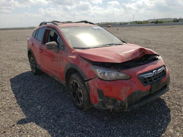 JF2GTABC4NH272645 - 2022 SUBARU CROSSTREK RED photo 1