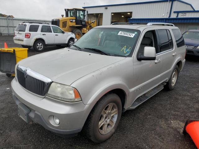 5LMEU88H34ZJ22297 - 2004 LINCOLN AVIATOR Gümüş foto 2