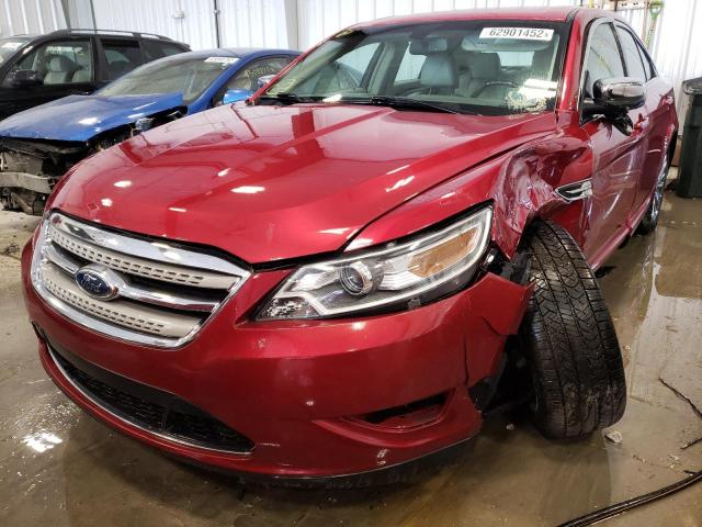 1FAHP2FW4CG133304 - 2012 FORD TAURUS LIM RED photo 2