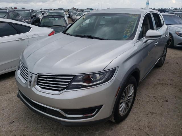 2LMTJ6KR3GBL55195 - 2016 LINCOLN MKX SELECT SILVER photo 2