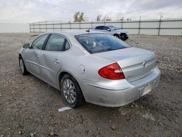 2G4WD582X91215464 - 2009 BUICK LACROSSE C SILVER photo 3