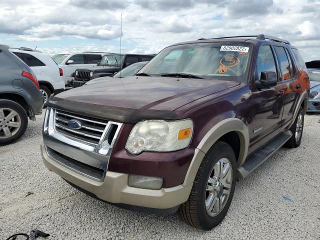 1FMEU74826UA84872 - 2006 FORD EXPLORER E RED photo 2