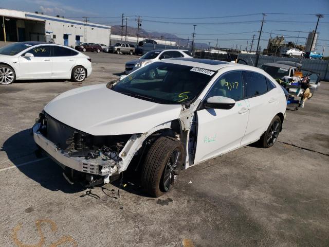 SHHFK7H85LU413446 - 2020 HONDA CIVIC EXL أبيض صورة 2