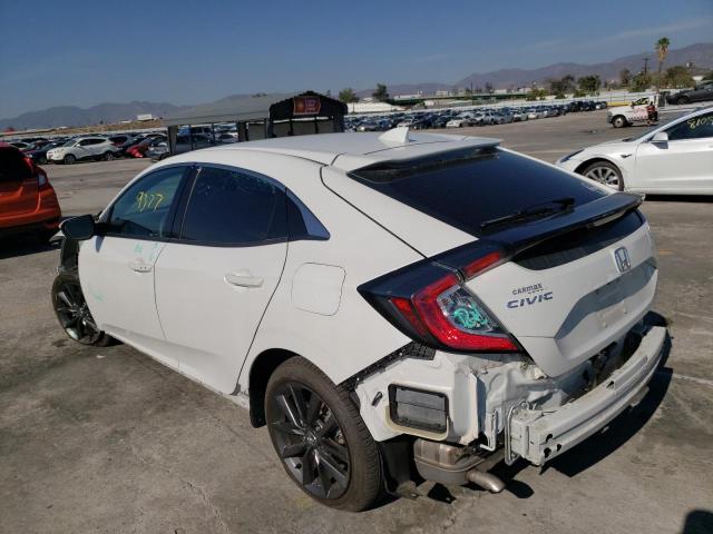 SHHFK7H85LU413446 - 2020 HONDA CIVIC EXL أبيض صورة 3