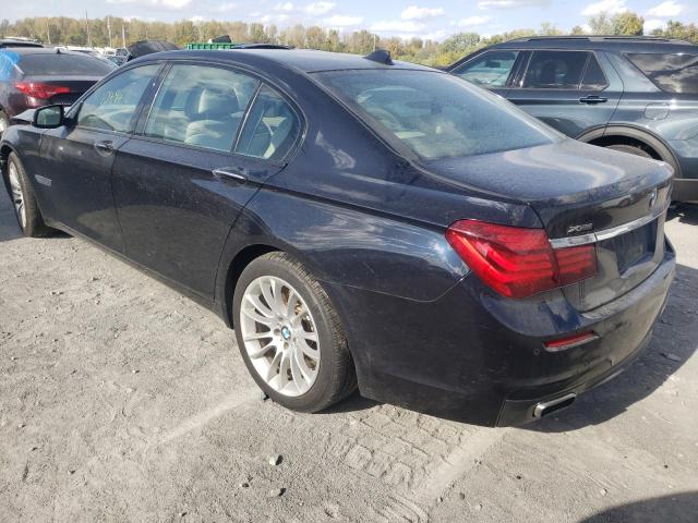 WBAYF8C51FD655385 - 2015 BMW 750 LXI BLUE photo 3