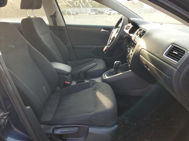 3VW2K7AJ1EM208778 - 2014 VOLKSWAGEN JETTA BASE BLUE photo 5