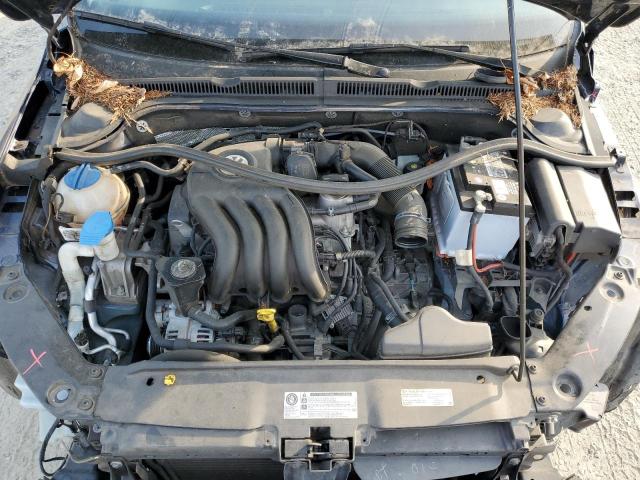 3VW2K7AJ1EM208778 - 2014 VOLKSWAGEN JETTA BASE BLUE photo 7