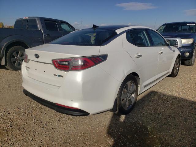 KNAGN4AD2E5072169 - 2014 KIA OPTIMA HYB WHITE photo 4