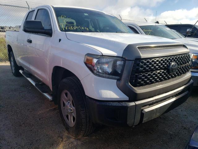 5TFRM5F14KX138370 - 2019 TOYOTA TUNDRA DOU WHITE photo 1