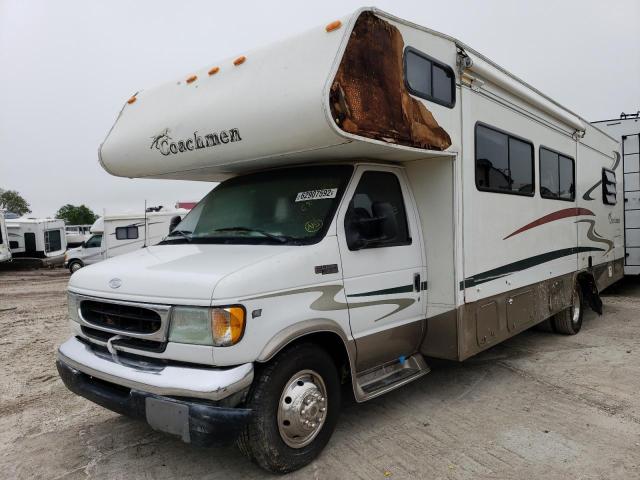 1FDXE45S82HB79972 - 2003 COACH LEPRECHAUN WHITE photo 2