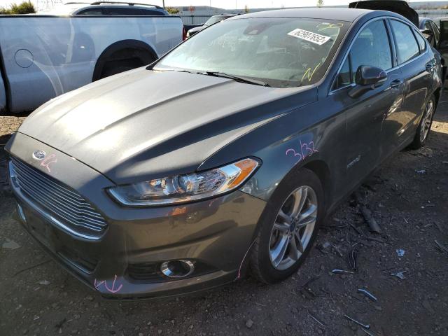 3FA6P0RU1FR265939 - 2015 FORD FUSION TIT BLACK photo 2